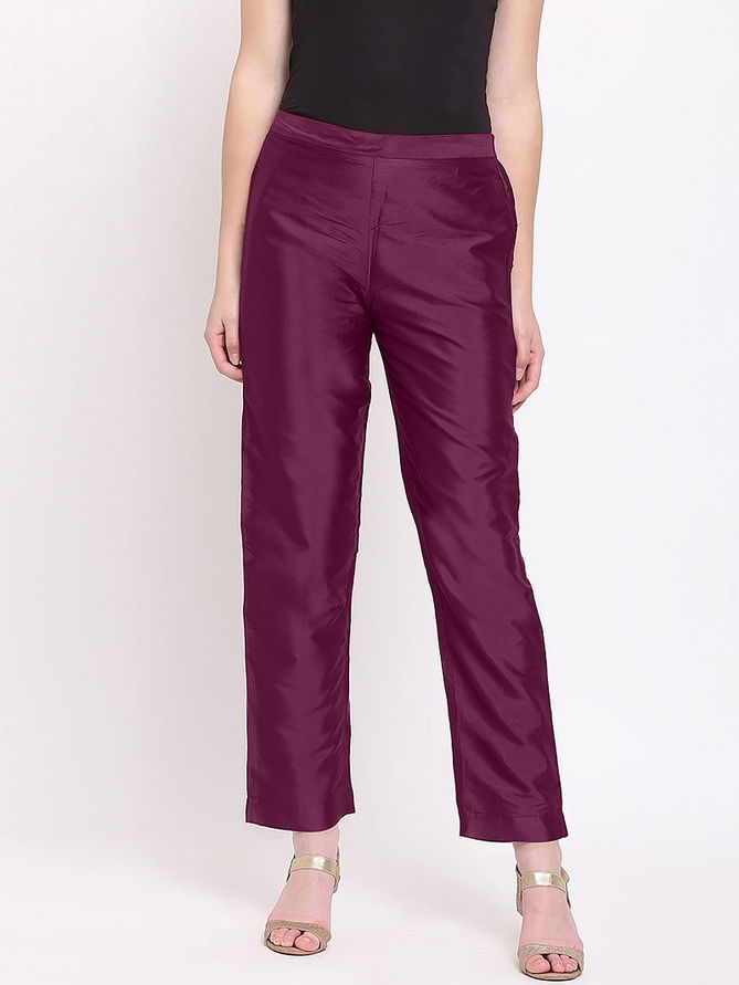 Plain Taffeta Silk Pant Catalog
